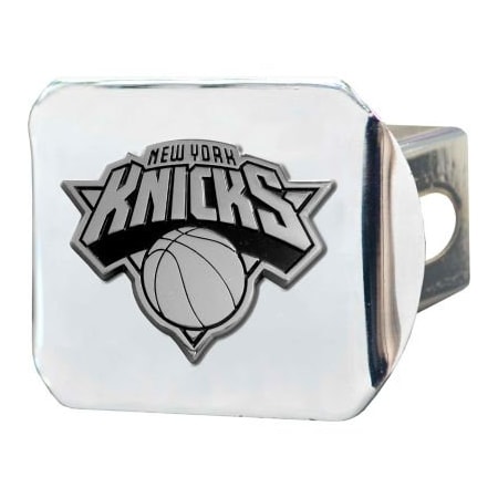 Fanmats NBA - New York Knicks - 3-D Chrome Hitch Cover 3-3/8" x 4" - 15126 15126